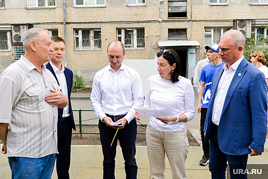 Мэр Челябинска Котова отчитала подчиненных за сухие деревья во дворах