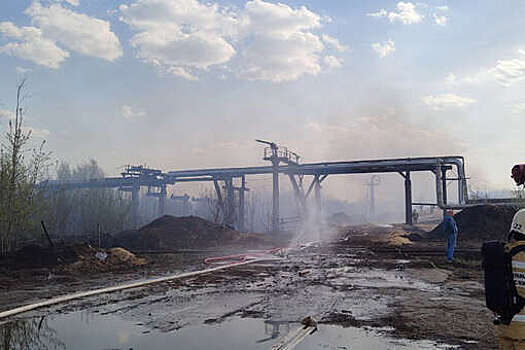 МЧС РФ: на предприятии в Балахне потушили пожар площадью 3000 квадратных метров