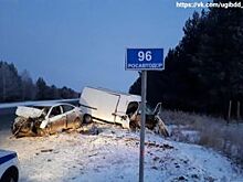 На трассе Челябинск-Екатеринбург столкнулись две иномарки