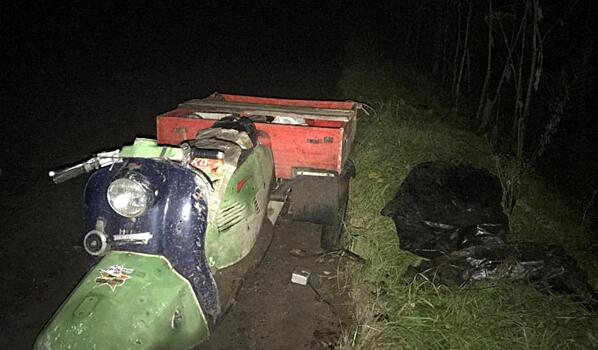 В Котельничском районе бесправник на «Муравье» улетел в кювет: мужчина госпитализирован