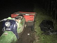 В Котельничском районе бесправник на «Муравье» улетел в кювет: мужчина госпитализирован