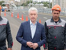 Собянин оценил темпы строительства ЦКАД