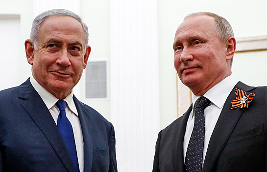 Путин обсудил с Нетаньяху сбитый Ил-20
