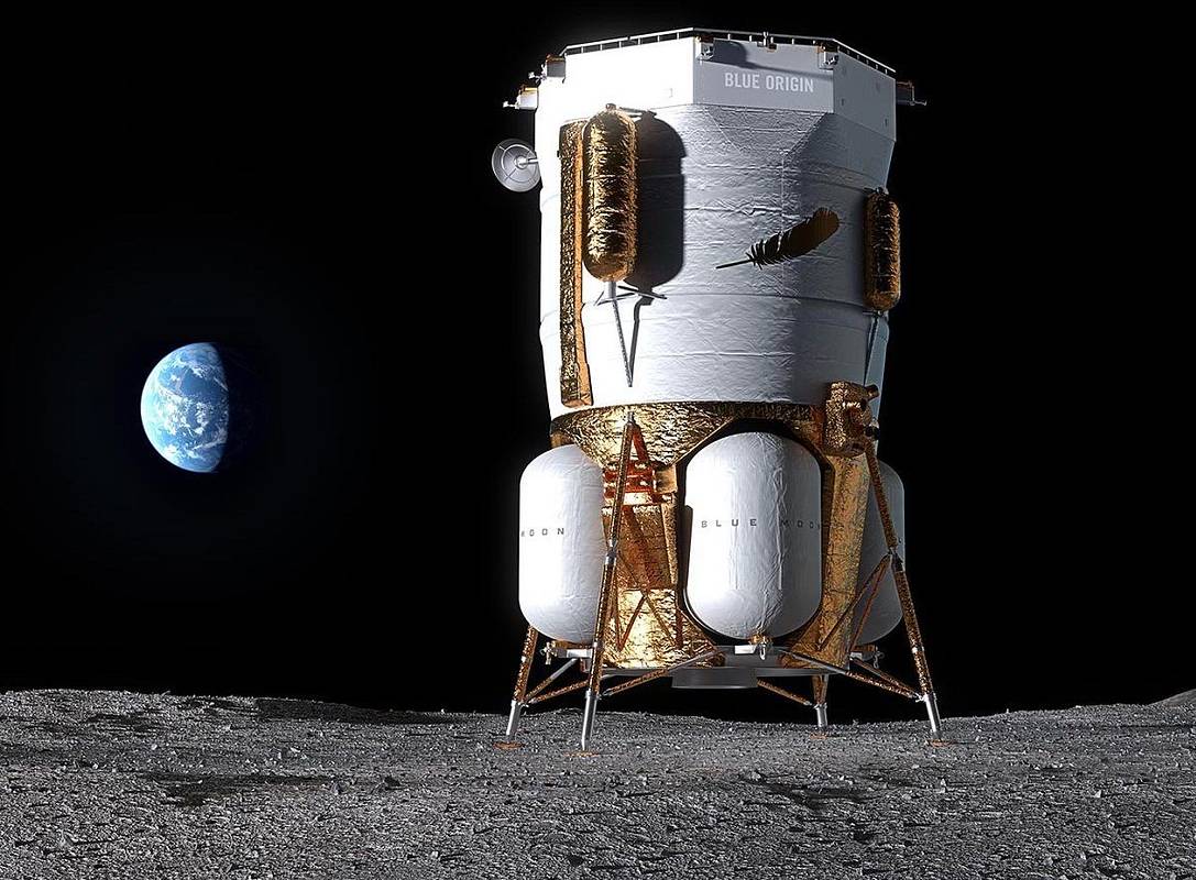 Blue Origin подтвердила отправку в 2025 году Mark I на Луну