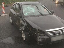 Москвичка на Kia спровоцировала ДТП в Рыбновском районе, пострадали двое