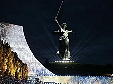 На Мамаевом кургане прошел концерт Победы