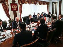 Косачев встретился с членом исполкома Межпарламентского союза Фадли Зоном