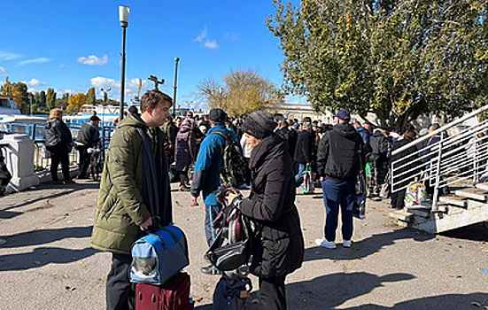 В Херсонской области заявили о продолжении перемещения жителей правобережья