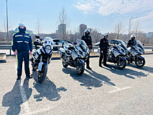 Мотопатруль начал ловить нарушителей на кемеровских дорогах