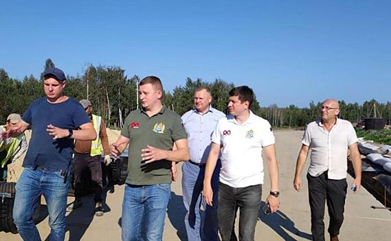 В Железногорске Курской области продолжаются работы по ликвидации бывшего полигона ТБО