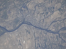 Космонавт с борта МКС сфотографировал Астрахань