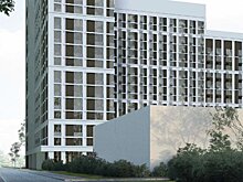 Новостройку по реновации на Есенинском бульваре облицуют разноцветной плиткой