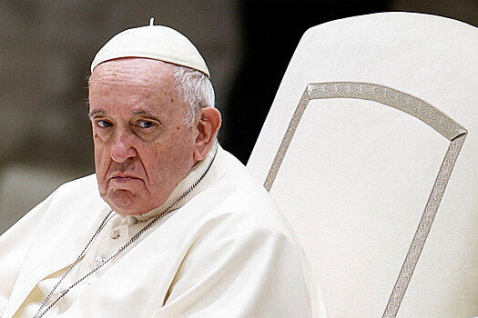 Папа Римский заявил, что не перестанет ходатайствовать о мире на Украине