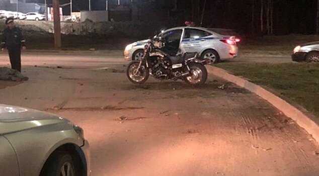 Мотоциклист без прав пострадал в Петрозаводске