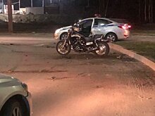 Мотоциклист без прав пострадал в Петрозаводске