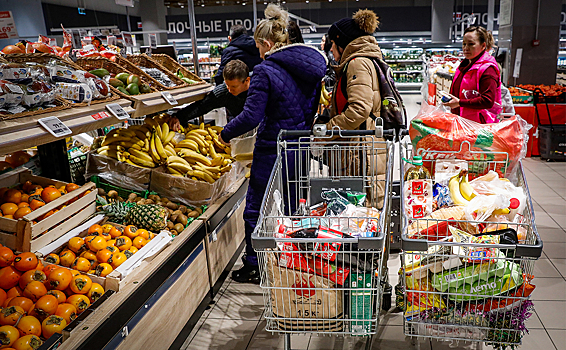 В России исключили риск появления дефицита продуктов