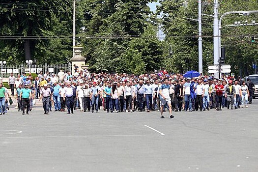 В Молдавии прошли митинги из-за возможного объединения с Румынией