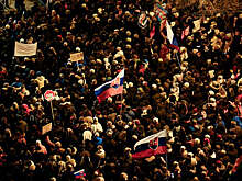 В Братиславе около пяти тысяч человек вышли на протесты против Фицо