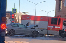 Массовая авария произошла в центре Москвы