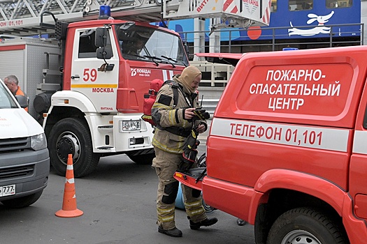 В Москве Лефортовский тоннель перекрыт из-за крупного пожара