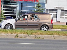 Обновленный Lada Largus заметили во время дорожных тестов
