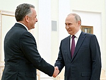 Путин принял в Кремле спецпосланника президента США Уиткоффа