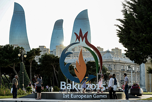 Белорусский и грузинский борцы подрались на Играх в Баку