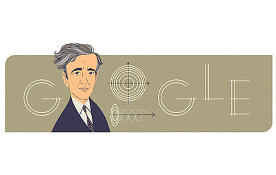 Google выпустила дудл в честь 111-летия физика Льва Ландау