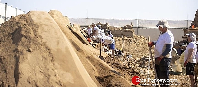 В Анталье скульпторы создадут 50-метровую песчаную фигуру