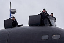 Новейшая подводная лодка "Казань" прибыла на Северный флот
