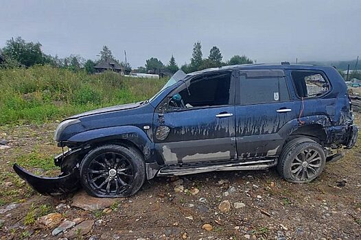 В Иркутской области погоня закончилась аварией