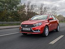 На первое место в С-сегменте вышла LADA Vesta