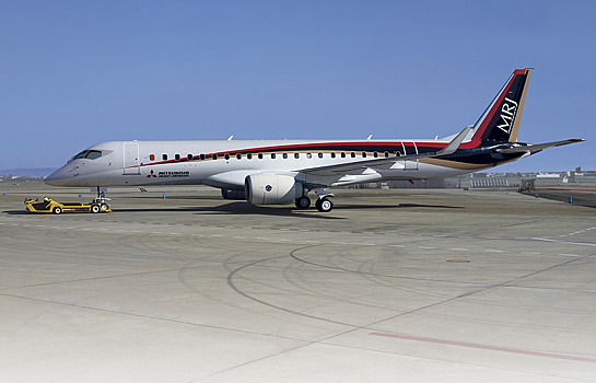 Тестовый полет японского самолета MRJ в США отменен из-за неполадок