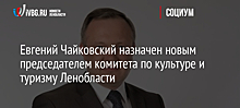 Евгений Чайковский назначен новым председателем комитета по культуре и туризму Ленобласти