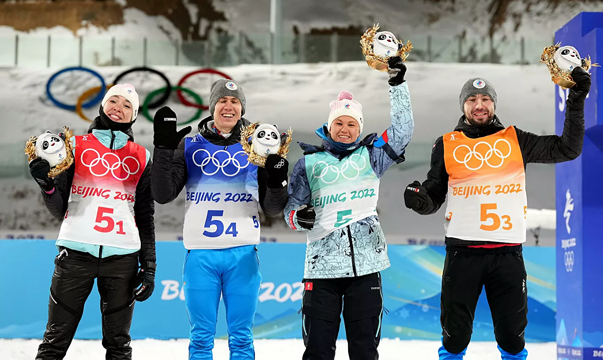 Сборная России возглавила медальный зачет Олимпиады-2022