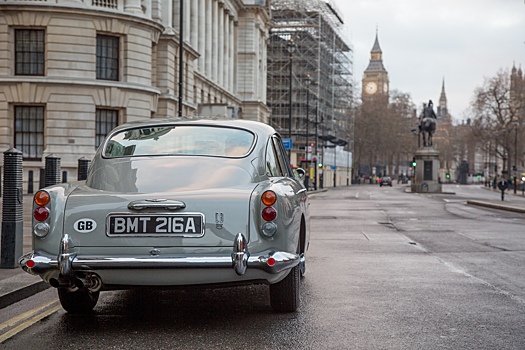 Aston Martin выпустит 25 «шпионских» DB5