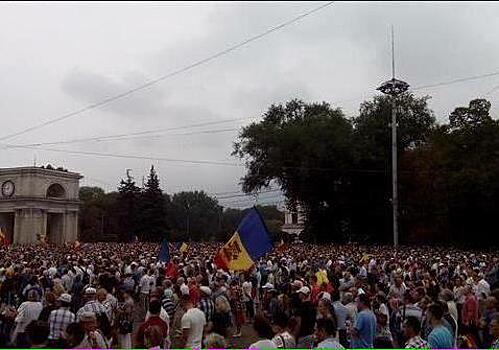В Молдавии учредили рабочую группу для переговоров с демонстрантами