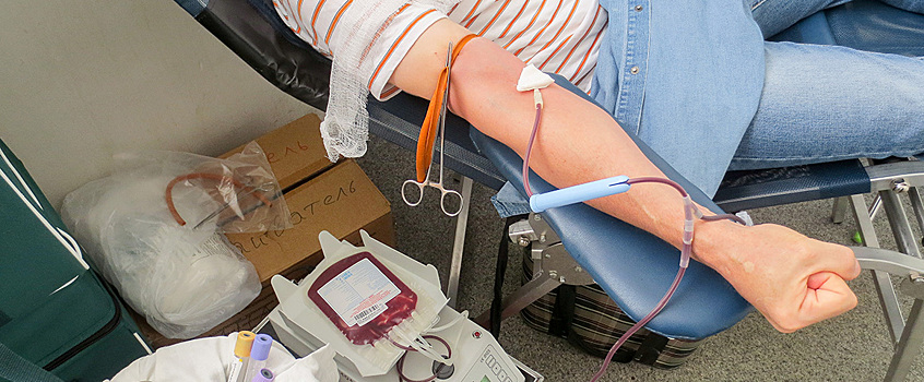 Житель Удмуртии сдал 80 литров крови за 165 донаций