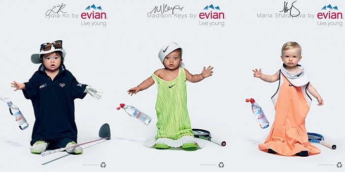 Малыши Evian выбирают Snapchat, а не ТВ