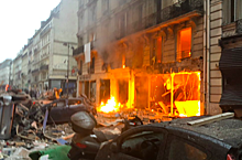В центре Парижа прогремел мощный взрыв