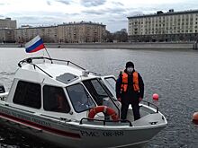 В выходные спасатели выловили нарушительницу из Москва-реки