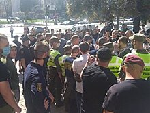 «Нацкорпус» и С14 атаковали «Киевскую Русь»