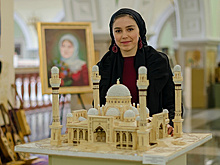 Журналисты привезли на Кавказ калмыцкие сказки и мечеть из спичек