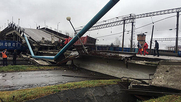 В Амурской области, где на пути обрушился мост, пустили грузовые поезда