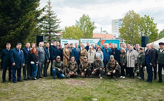 Песни военных лет, солдатская каша и экспозиция музея Боевой славы: как НКНХ отметил День Победы