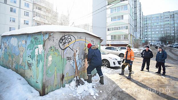 Более 300 незаконно установленных гаражей и хозпостроек демонтировано в Вологде за 2022 год