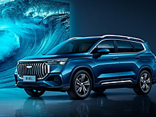 Представлен новый семиместный кроссовер Geely с двигателем Volvo