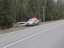 Под Энгельсом перевернулся «Фольксваген Гольф» с пятью мужчинами