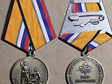 Казаки БАРС-6 «Форштадт» награждены медалями за добровольческую службу