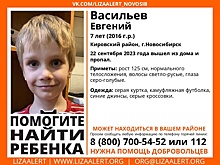 В Кировском районе Новосибирска пропал 7-летний мальчик, опубликовано фото